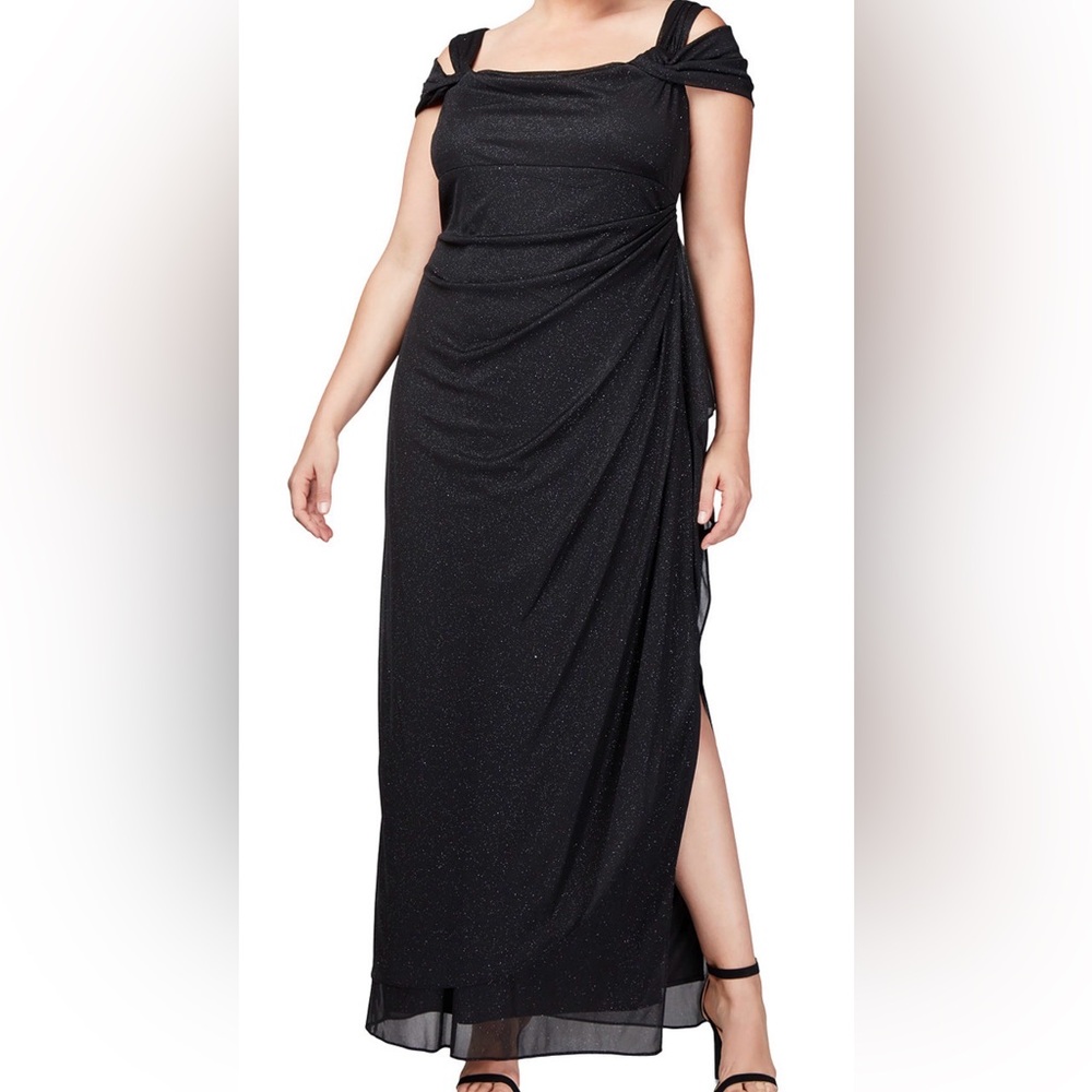 Elegant Black Evening Gown